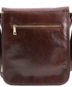 Uomo Tuscany Leather | Tl Messenger - Borsa A Tracolla 2 Scomparti Tl141255 Marrone