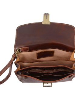 Uomo Tuscany Leather | Max - Borsello A Mano In Pelle Tl8075 Marrone