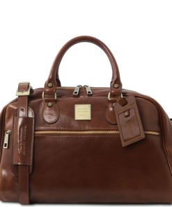 Viaggio Tuscany Leather | Tl Voyager Borsa Da Viaggio In Pelle Misura Piccola Tl141405 Marrone