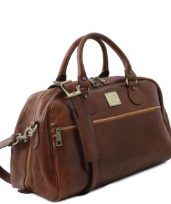 Viaggio Tuscany Leather | Tl Voyager Borsa Da Viaggio In Pelle Misura Piccola Tl141405 Marrone