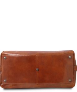 Viaggio Tuscany Leather | Tl Voyager Borsa Da Viaggio In Pelle Misura Piccola Tl141405 Marrone