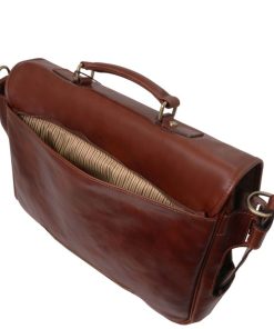 Ufficio Tuscany Leather | Ventimiglia Borsa Da Lavoro In Pelle Tl142069 Naturale