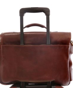 Ufficio Tuscany Leather | Ventimiglia Borsa Da Lavoro In Pelle Tl142069 Naturale