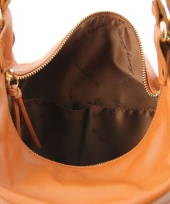 Donna Tuscany Leather | Tl Bag Borsa Donna In Pelle Convertibile A Zaino Tl141535 Cannella