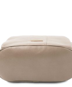 Donna Tuscany Leather | Tl Bag Zaino Donna In Pelle Morbida Tl142138 Talpa Chiaro