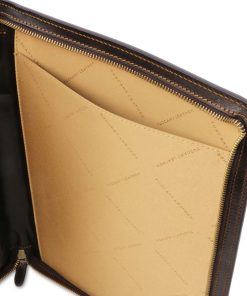 Ufficio Tuscany Leather | Claudio - Portadocumenti In Pelle Con Manico Tl141404 Marrone