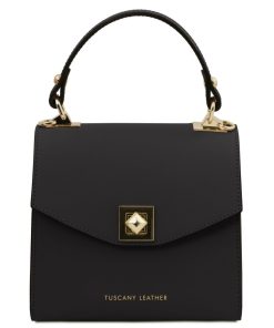 Donna Tuscany Leather | Tl Bag Mini Borsa In Pelle Tl142203 Nero