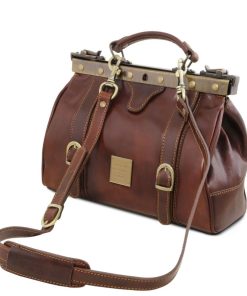 Donna Tuscany Leather | Monalisa - Borsa Medico In Pelle Tl10034 Marrone