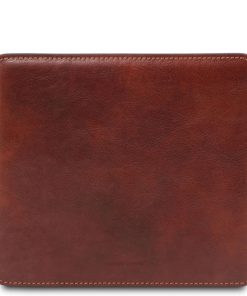 Uomo Tuscany Leather | Tappetino Per Mouse In Pelle Tl141891 Marrone