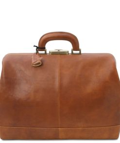 Ufficio Tuscany Leather | Leonardo Esclusiva Borsa Medico In Pelle Tl142342 Naturale