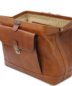 Ufficio Tuscany Leather | Leonardo Esclusiva Borsa Medico In Pelle Tl142342 Naturale