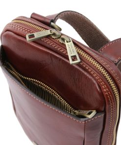 Uomo Tuscany Leather | Mark Borsello Da Uomo In Pelle Tl141914 Marrone