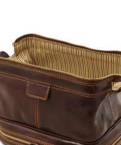 Uomo Tuscany Leather | Patrick Beauty Case In Pelle Tl141717 Marrone