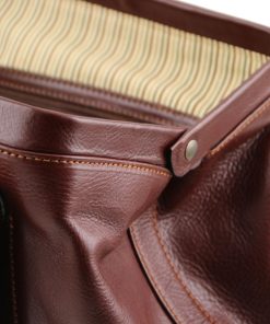 Ufficio Tuscany Leather | Leonardo Esclusiva Borsa Medico In Pelle Tl142072 Marrone