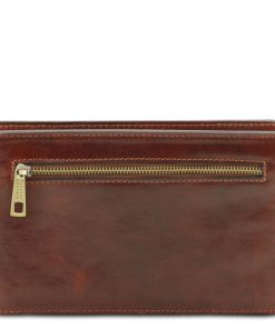 Uomo Tuscany Leather | Denis Esclusivo Borsello A Mano In Pelle Tl141445 Marrone