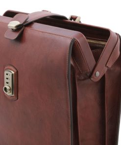 Ufficio Tuscany Leather | Canova Borsa Medico In Pelle 3 Scomparti Tl141826 Naturale