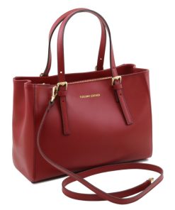 Donna Tuscany Leather | Aura Borsa A Mano In Pelle Tl141434 Cognac