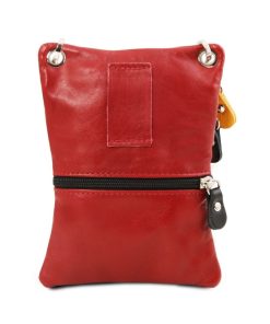 Donna Tuscany Leather | Tl Bag - Tracollina In Pelle Morbida Tl141094 Bordeaux