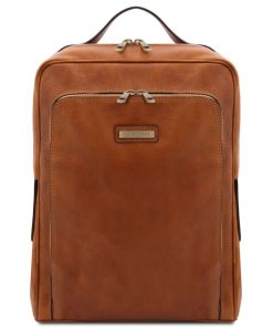 Ufficio Tuscany Leather | Bangkok Zaino Porta Notebook In Pelle Tl141793 Naturale