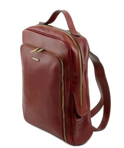 Ufficio Tuscany Leather | Bangkok Zaino Porta Notebook In Pelle Tl141793 Naturale