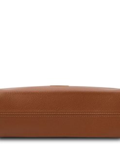 Donna Tuscany Leather | Tl Bag Borsa A Spalla In Pelle Morbida Tl142292 Cognac