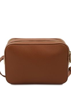 Donna Tuscany Leather | Tl Bag Borsa A Tracolla In Pelle Tl142290 Cognac