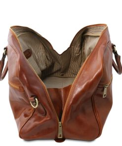 Viaggio Tuscany Leather | Tl Voyager Borsa Da Viaggio In Pelle Misura Grande Tl141422 Marrone