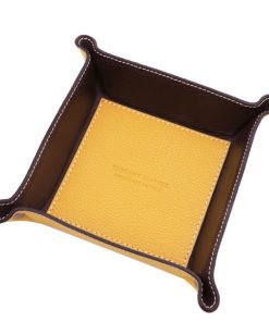 Uomo Tuscany Leather | Svuotatasche In Pelle Tl142159 Giallo