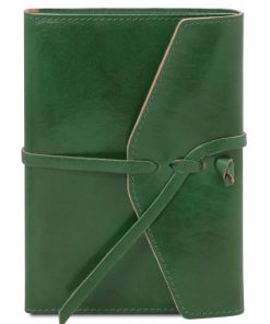 Donna Tuscany Leather | Diario / Taccuino In Pelle Tl142027 Verde Foresta