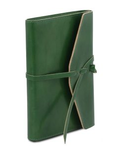 Donna Tuscany Leather | Diario / Taccuino In Pelle Tl142027 Verde Foresta