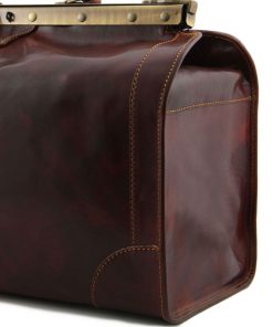 Viaggio Tuscany Leather | Madrid Set Da Viaggio In Pelle Tl1070 Marrone