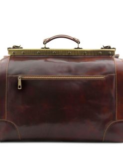 Viaggio Tuscany Leather | Madrid Set Da Viaggio In Pelle Tl1070 Marrone