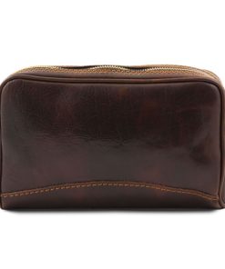 Uomo Tuscany Leather | Igor - Beauty Case In Pelle Tl140850 Marrone