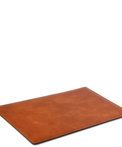 Ufficio Tuscany Leather | Set Sottomano E Tappetino Per Mouse In Pelle Tl141980 Miele