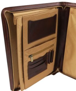 Ufficio Tuscany Leather | Ottavio - Esclusivo Portadocumenti In Pelle Tl141294 Marrone