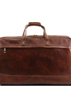 Viaggio Tuscany Leather | Bora Bora - Borsa-Trolley In Pelle - Misura Grande Tl3067 Marrone