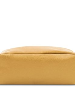 Donna Tuscany Leather | Tl Bag Zaino In Pelle Morbida Tl142280 Giallo Pastello