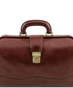 Ufficio Tuscany Leather | Raffaello Borsa Medico In Pelle Tl141852 Marrone