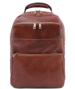 Ufficio Tuscany Leather | Melbourne Zaino Porta Computer In Pelle Tl142205 Marrone