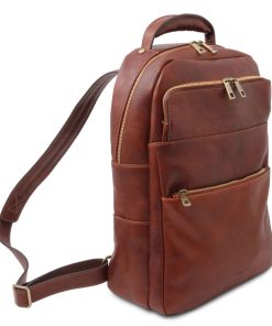 Ufficio Tuscany Leather | Melbourne Zaino Porta Computer In Pelle Tl142205 Marrone