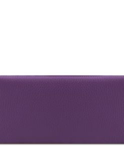 Donna Tuscany Leather | Portafoglio A Busta In Pelle Tl142322 Viola