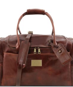 Viaggio Tuscany Leather | Tl Voyager Borsone Viaggio In Pelle Tl142141 Marrone