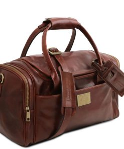 Viaggio Tuscany Leather | Tl Voyager Borsone Viaggio In Pelle Tl142141 Marrone