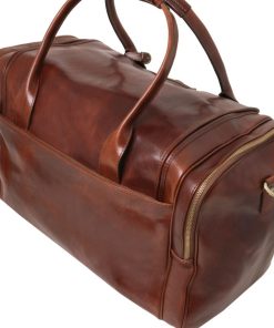 Viaggio Tuscany Leather | Tl Voyager Borsone Viaggio In Pelle Tl142141 Marrone