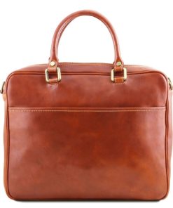 Ufficio Tuscany Leather | Pisa Borsa Da Lavoro Porta Computer In Pelle Tl141660 Miele