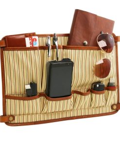 Ufficio Tuscany Leather | Tl Smart Module - Modulo Multifunzione Con Tasche Tl141465 Marrone