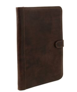 Ufficio Tuscany Leather | Adriano Portadocumenti Tl141275 Testa Di Moro