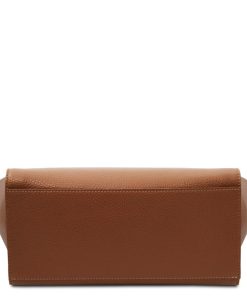 Donna Tuscany Leather | Clara Borsa A Mano In Pelle Tl142313 Cognac