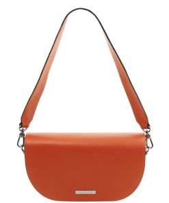 Donna Tuscany Leather | Tl Bag Borsa A Tracolla In Pelle Tl142310 Brandy