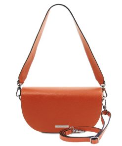 Donna Tuscany Leather | Tl Bag Borsa A Tracolla In Pelle Tl142310 Brandy